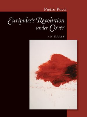 cover image of Euripides' Revolution under Cover
